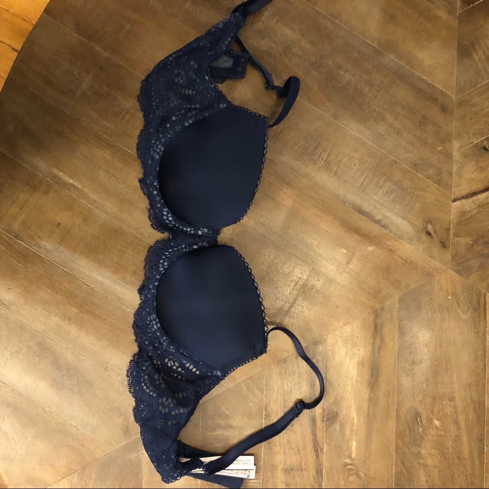 Navy Bra